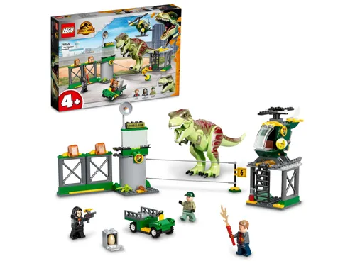 LEGO Jurassic World 76944 tyrannosaurus'un kaçışı