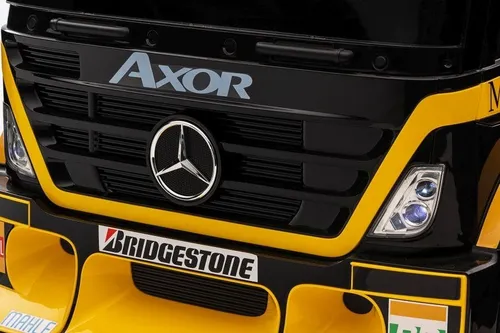 Auto Na Akumulator Ciężarówka Mercedes Z Naczepą Xmx622B LCD Mp4 Eva Skóra LED