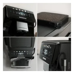 Ekspres Siemens EQ600 iAroma Piano Black TP601E19 Szerokość 28,1cm