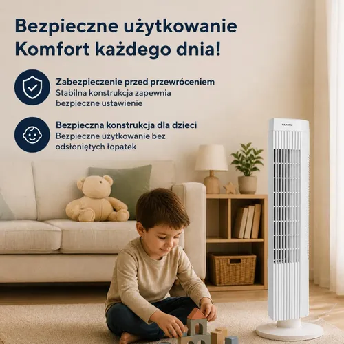 Wentylator KUMTEL KTF-258W
