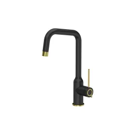 Bateria Quadron 3523501_BLMPVDG1 Natalie Czarny/Złoty Stal szlachetna