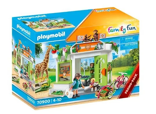 Набор Playmobil Family Fun 709 00 Клиника для животных в зоопарке