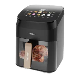 Air Fryer Frytkownica beztłuszczowa CECOTEC Cecofry&Grill Smoking 6500 3 w 1 z ukrytym grillem i wędzarnią