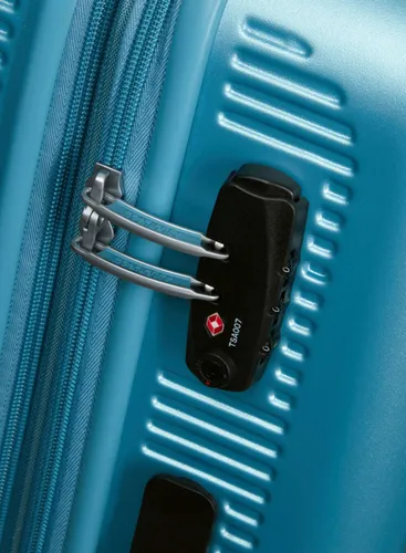 Чемодан American Tourister Astrobeam среднего размера с возможностью расширения - icy aqua