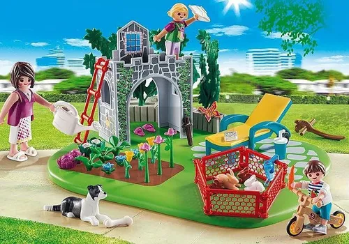 Playmobil 70010 Rodzina w ogrodzie