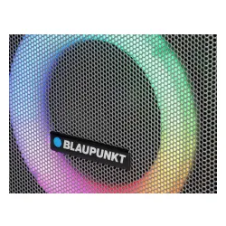 Power Audio Blaupunkt MB08.2 40W Bluetooth Radio FM Mikrofon Karaoke Czarny