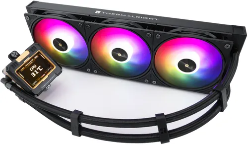 Chłodzenie wodne THERMALRIGHT Frozen Warframe 360 ARGB Czarny