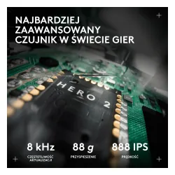 Myszka gamingowa Logitech G Pro X2 Superstrike Biały