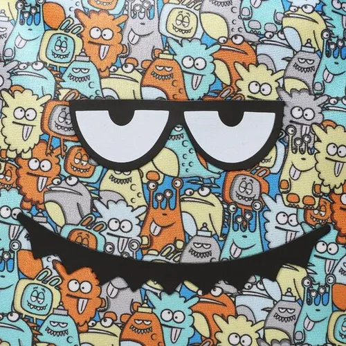 Bibi 857457 Rucsac Imprimat / Mostro