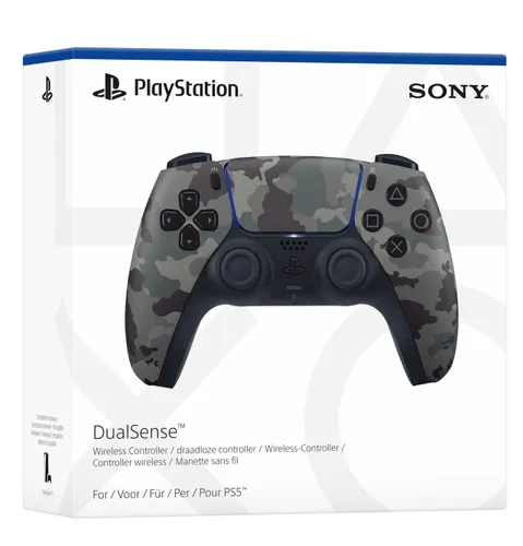 Sony DualSense Pad для PS5-беспроводной-серый камуфляж