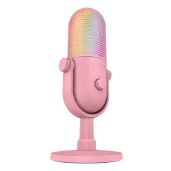 Mikrofon Razer Seiren V3 Chroma Przewodowy Dynamiczny Różowy