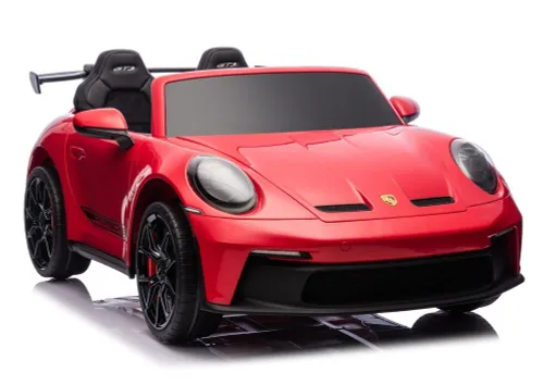 Samochód Na Akumulator Dla 2 Dzieci Porsche 911 Gt3 24V Eva LED 2 Silniki