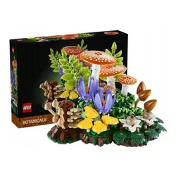 LEGO BOTANICALS 11505 GRZYBY LEŚNE, zestaw klocków +18 kwiaty rośliny
