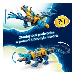 LEGO 71512 DREAMZzz Krokodylołódź podwodna