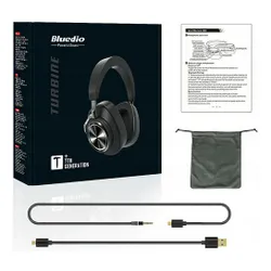 Słuchawki nauszne BLUEDIO T7 Plus ANC Czarny