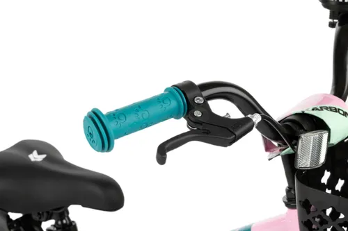 Rower dziecięcy KARBON Jazz 18 cali dla dziewczynki Różowy