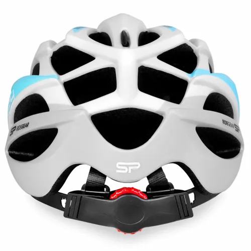 Kask rowerowy SPOKEY Femme Biało-niebieski MTB (rozmiar M)
