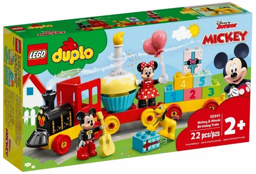 LEGO DUPLO 10941 день рождения поезд Микки и Минни Маус