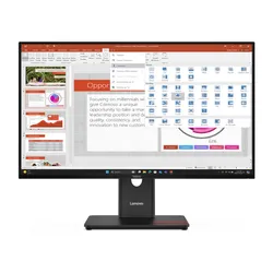 Monitor LENOVO ThinkVision T27-40 27" 1920x1080px IPS 120Hz 4 ms + Kamerka ThinkVision MC60