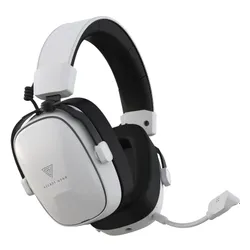 Słuchawki SECRET GEAR SX2 Bezprzewodowe, Nauszne, Dźwięk przestrzenny Biało-czarny