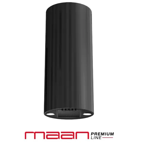 Okap Maan Elba 3D WPB 731 S Czarny