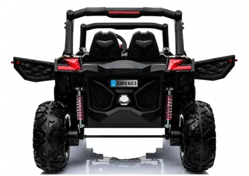 Auto Na Akumulator Dla 2 Dzieci Jeep Xmx603 Buggy 4X4 Pilot Skóra Eva LED MP3