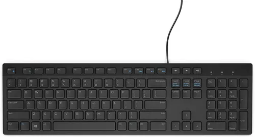 Klawiatura Dell KB216 przewodowa 100% (full-size) czarna