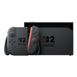 Konsola NINTENDO Switch 2 V2 z wymienną baterią Czarny