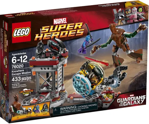 Конструктор Lego Marvel Super Heroes Побег из базы знаний (76020)