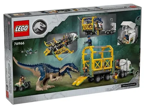 LEGO Jurassic World 76966 Dinomisions: грузовик для перевозки аллозавров