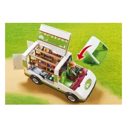 PLAYMOBIL 70134 Meyve ve sebze satışı için araba