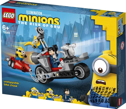 LEGO Minions durdurulamaz motosiklet kaçıyor (75549)