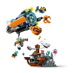 LEGO City 60379 deniz tabanı kaşifinin denizaltı