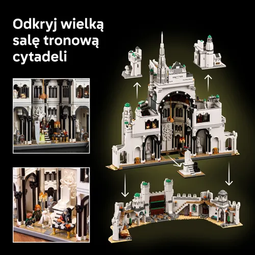 LEGO 11377 Icons Władca Pierścieni: Minas Tirith™