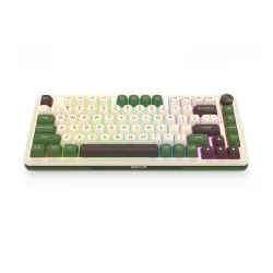 Klawiatura mechaniczna Redragon K681CGC-RGB-PRO Cyrus Dragon Growl Biało-zielony