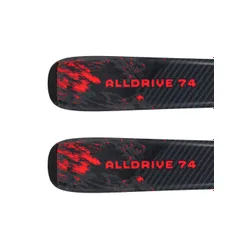 Narty męskie NORDICA ALLDRIVE 74 + wiązania MARKER TP2 COMPACT 10 z GRIP WALK - Długość (cm) - 162