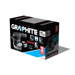 Graphıte 59g349 Değiştirilebilir ayaklı eksantrik Zımpara makinesi