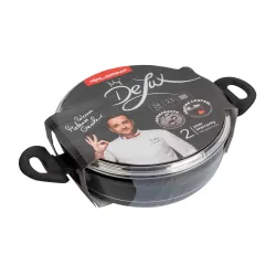 Garnek aluminiowy z pokrywką FLORINA DELUX 2,3 l