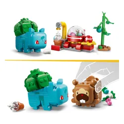 LEGO 72155 Pokémon SMART Play Bulbasaur i Bidoof z krzewem jagody