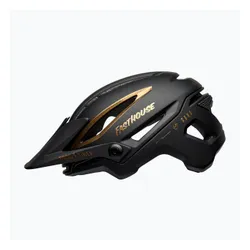 Kask rowerowy Bell Sixer Integrated MIPS fasthouse matte gloss black/gold