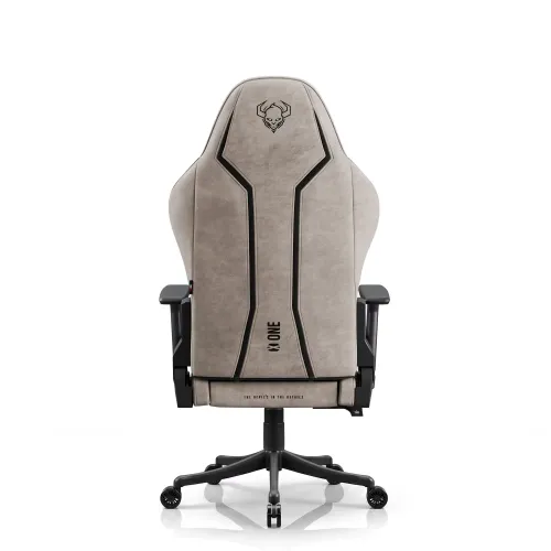 Fotel Diablo Chairs X-One 2.0 Small Camel Black Gamingowy do 90kg Tkanina Czarno-Beżowy