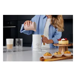 Spieniacz ZEEGMA Milkee Wood Biały