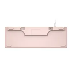 Klawiatura mechaniczna Rampage Rebel Outemu Red Różowy