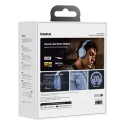 Słuchawki nauszne BASEUS XH1 ANC Błękitna Zorza