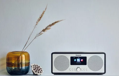 Radioodbiornik Panasonic RF-D40EG-K Radio FM, DAB+ Internetowe Wi-Fi Bluetooth Czarny