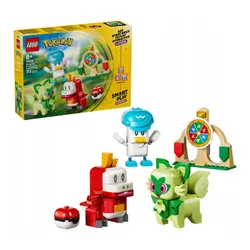 LEGO Pokémon SMART Play 72158 Sprigatito Fuecoco Quaxly bitwa 313 el. 8+