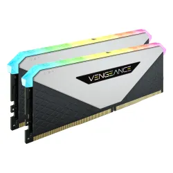 Pamięć RAM Corsair Vengeance RGB RT DDR4 16GB (2x8GB) 3200 CL16 Biały