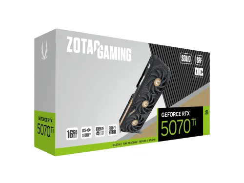 Karta graficzna Zotac GeForce RTX 5070 Ti SOLID SFF OC 16GB GDDR7 256bit DLSS 4