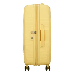 Средний чемодан American Tourister Soundbox 67cm - Pastel Yellow