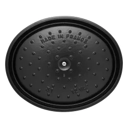 STAUB La Cocotte Oval 4,2 l - garnek żeliwny/brytfanna z pokrywką